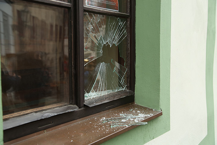 A2B Glass are able to board up broken windows while they are being repaired in Cleveleys.